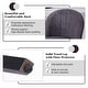 preview thumbnail 7 of 7, HOMYKA Swivel Bar Stool with Wood Legs Set of 4 - N/A
