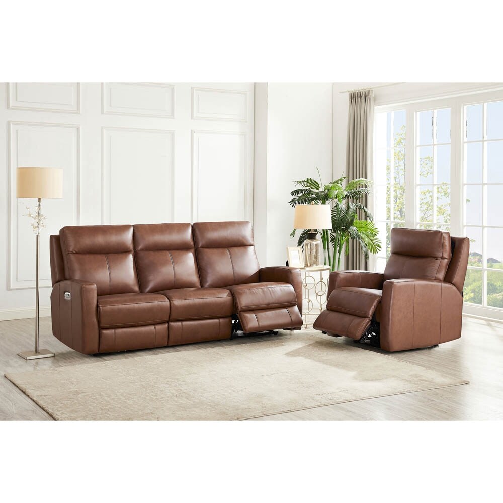 Sofa with online recliner built in