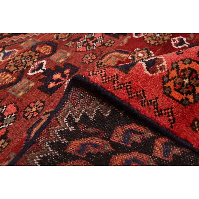 ECARPETGALLERY Hand-knotted Andelz Red Wool Rug - 2'11 x 5'10