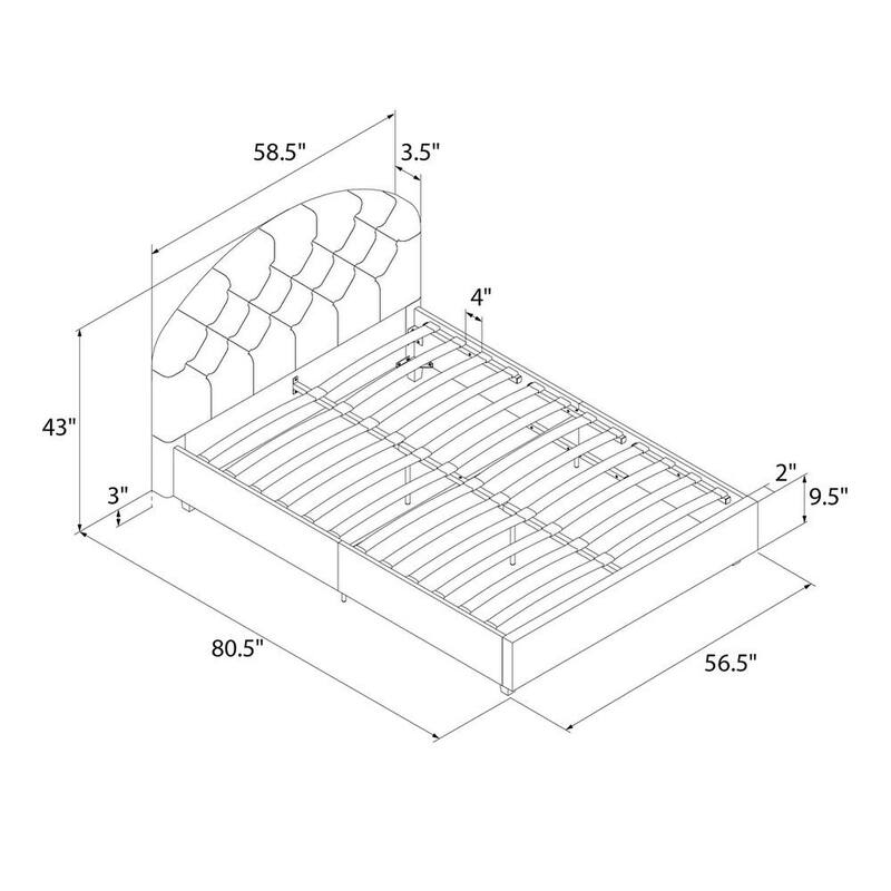 Avenue Greene Carson Upholstered Bed