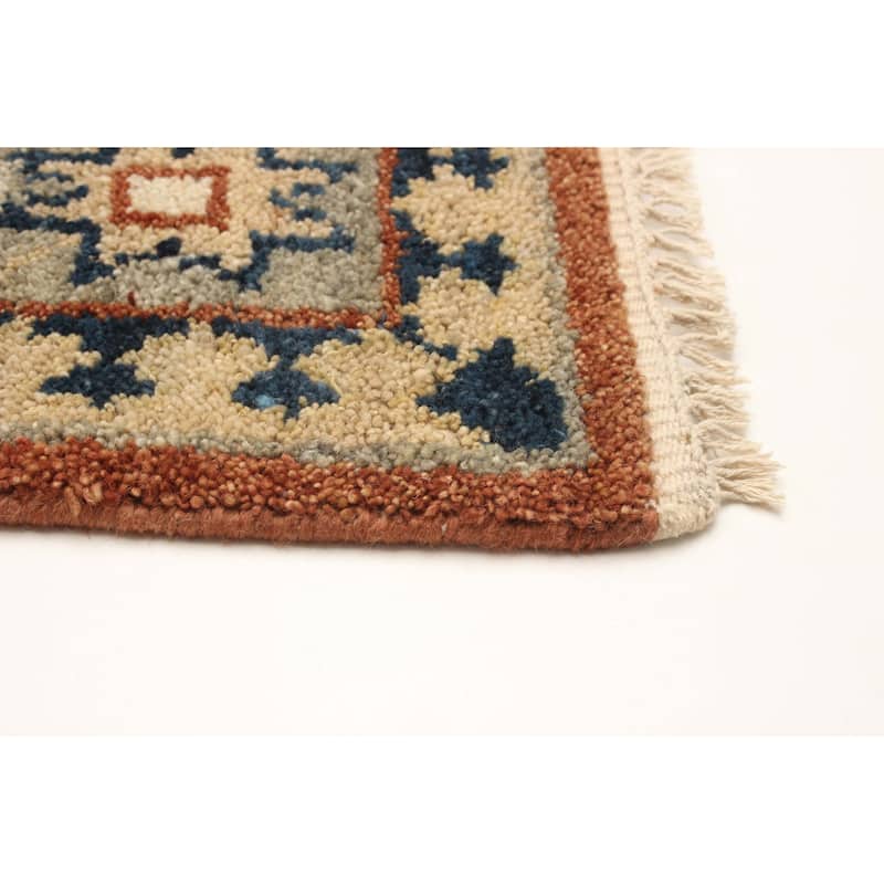 ECARPETGALLERY Hand-knotted Jules Serapi Copper Wool Rug - 5'4 x 8'0