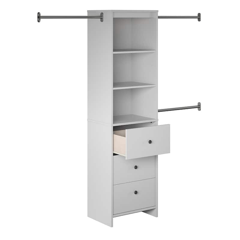 Systembuild Evolution Bodwell Closet Storage Organizer