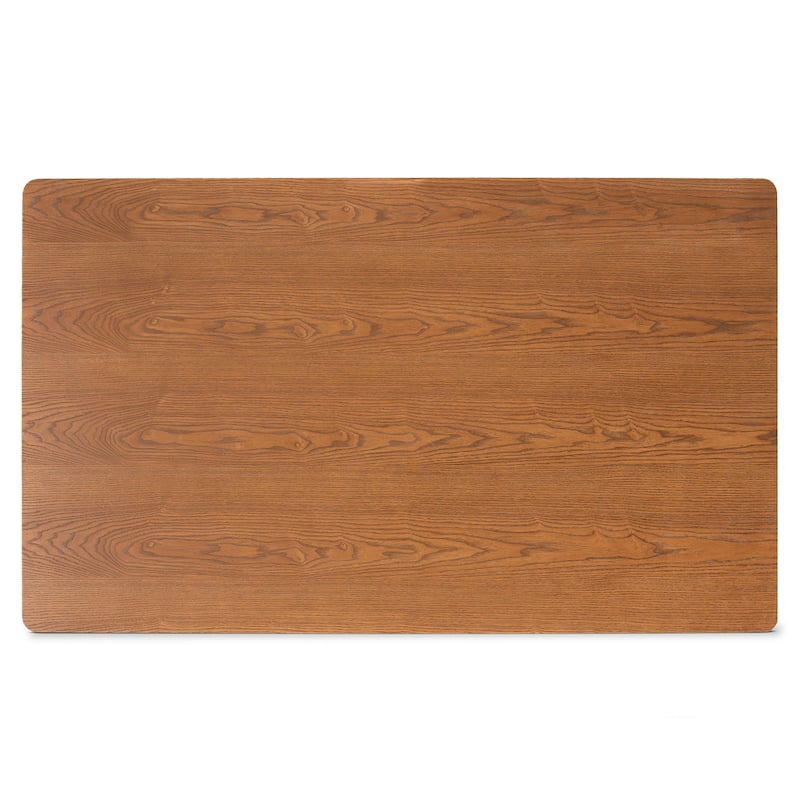 Daymond Mid-Century Upholstered and Walnut 4-PC Dining Nook Set