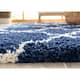 SAFAVIEH Hudson Shag Vitchka Glam Trellis 2-inch Area Rug