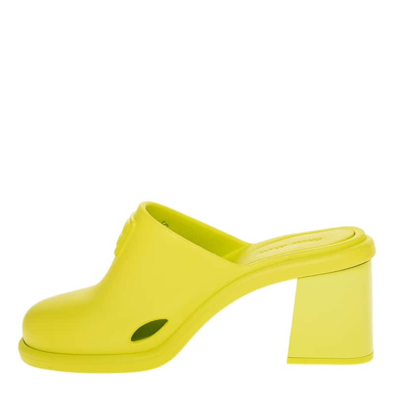 Miu Miu Rubber Heeled Mules