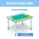 preview thumbnail 4 of 3, Bluey Compact Play & Learn Sensory Table - Blue