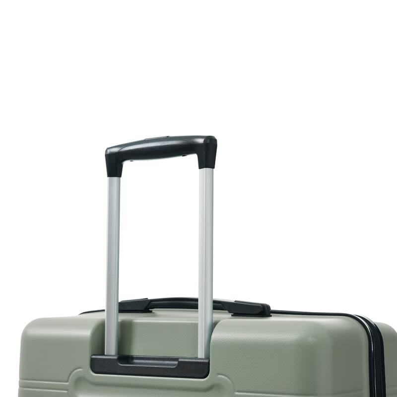 6 Piece Luggage Set, with Double Spinner Wheels Handle Password Lock, 14 IN Cosmetic Case 20/24/28 IN Luggages with Bag