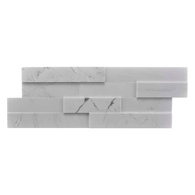 Cruz Bay Studio MKT22817 Cliffside - 8" x 22" Brick Wall Tile - Honed
