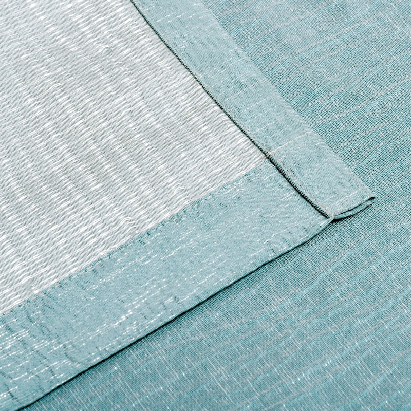 Superior Hebbe Cascade Jacquard Grommet Curtain Panel (Set of 2)