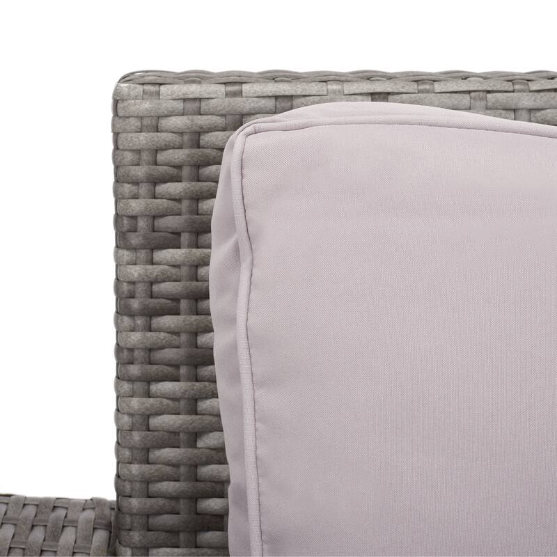 SAFAVIEH Outdoor Living Lorma 4-Piece Patio Set - 55"W x 32"D x 33"H