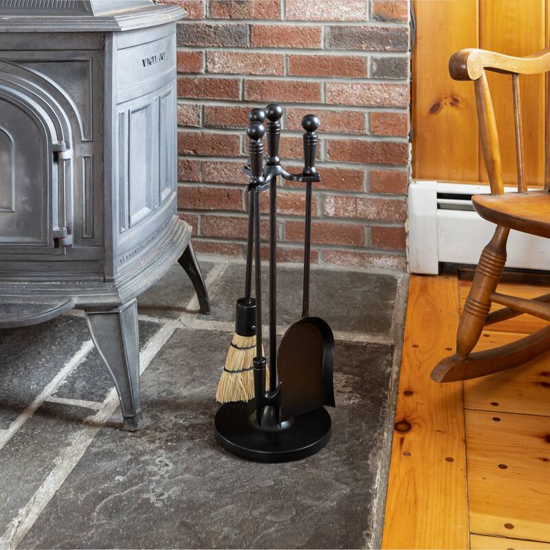 Achla Designs Holden Set of 4 Mini Fireplace Tools, 22 Inch Tall