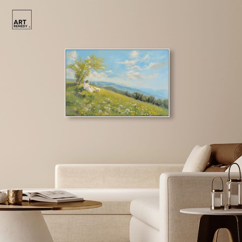 Pastoral Peace I Canvas by Art Remedy