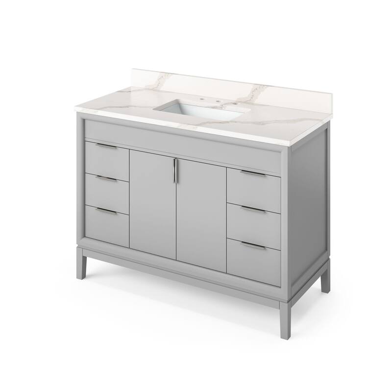 Jeffrey Alexander VKITTHE48R-QUARTZ Theodora II 48" Free Standing