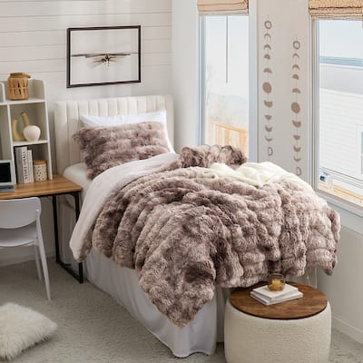 Snowball Chunky Bunny® - Coma Inducer® Comforter Set - Wisdom Brown