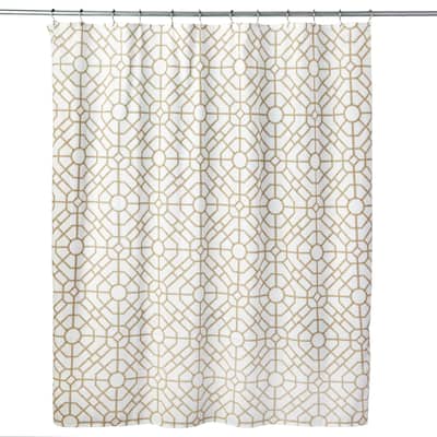 SKL Home Bamboo Lattice 54X78 Stall Shower Curtain