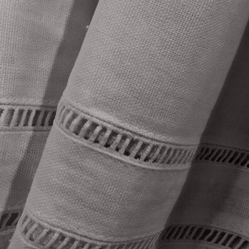 Linenweave Hemstitch 15 Inch Bed Skirt