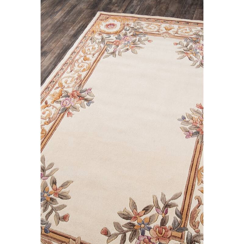 Momeni Harmony Hand Tufted Wool Traditional Floral Area Rug