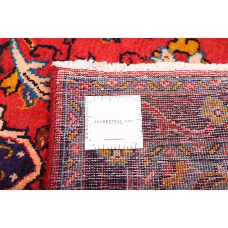 ECARPETGALLERY Hand-knotted Anadol Light Red Wool Rug - 3'1 x 9'1