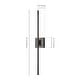 preview thumbnail 26 of 119, 1-Light Black/ Gold/ Nickel Modern Long Linear Strip Wall Sconce Dimmable LED Bathroom Vanity Light