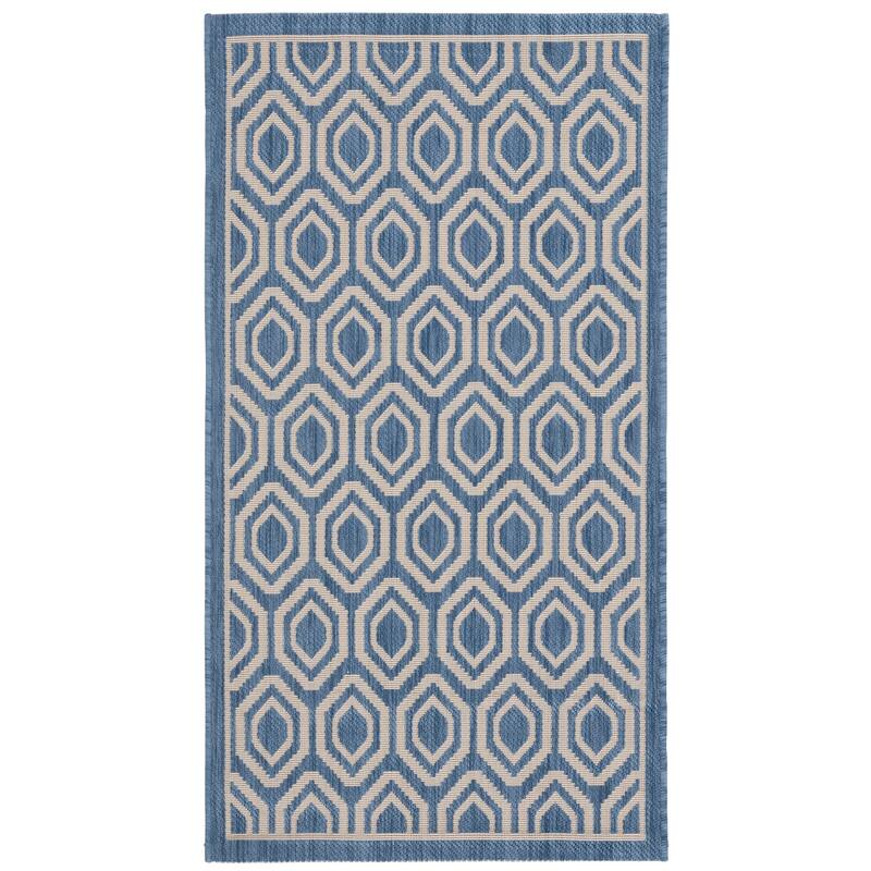 SAFAVIEH Courtyard Carolee Indoor/ Outdoor Patio Backyard Rug