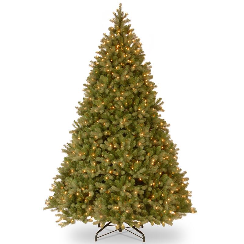 National Tree Company 10 ft. Downswept Douglas Fir Tree with Clear Lights