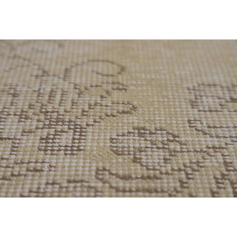 Tabriz Persian Vintage Area Rug Handmade Traditional Wool Carpet - 8'11" x 12'4"