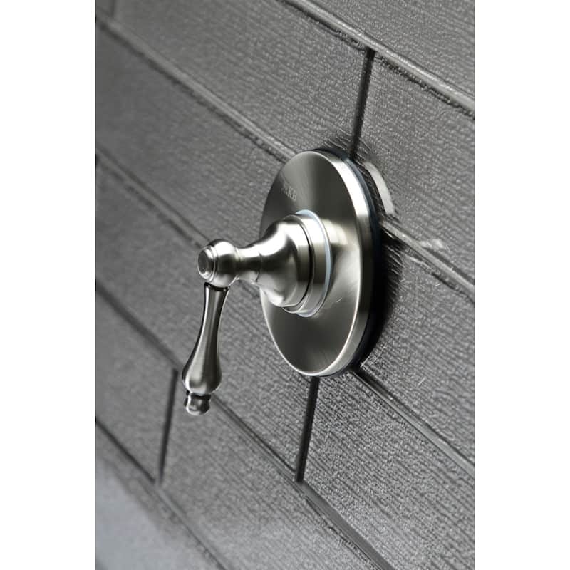 Kingston Brass Single-Handle Three-Way Diverter Valve with Trim Kit