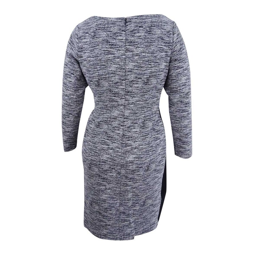 white sheath dress plus size