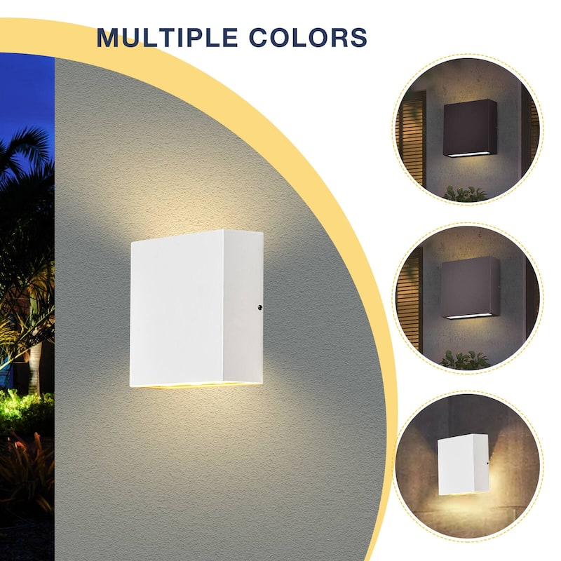 Outdoor Wall Light LED Lamp Sconce Lantern 6W 360Lm