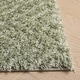 preview thumbnail 32 of 65, SAFAVIEH Tahoe Shag Nieki Geometric 1.2-inch Thick Rug