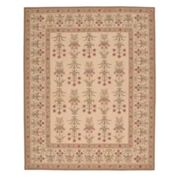 slide 1 of 1, Nourison 16th Century Hand-hooked Wool Area Rug 3'9" x 5'9" - Rectangle