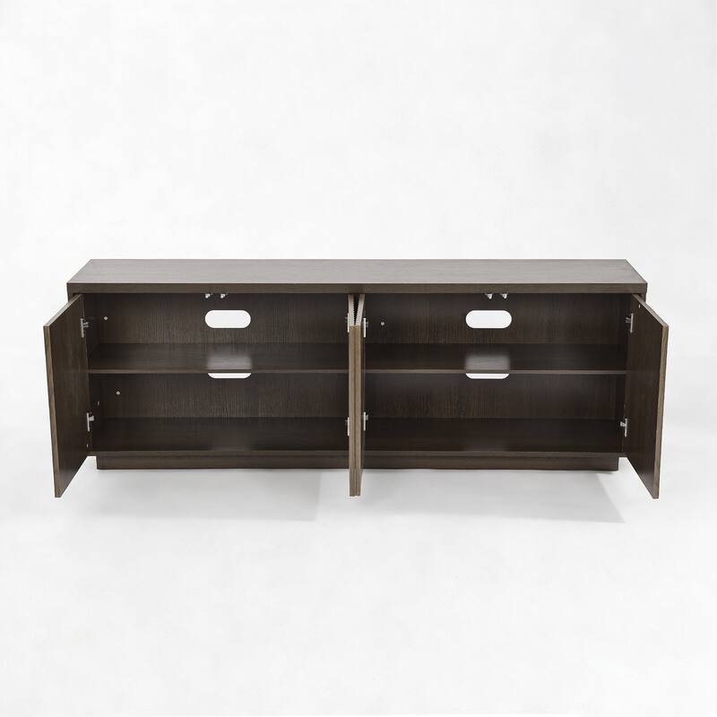 Wave Textured Modern Sideboard Cabinet