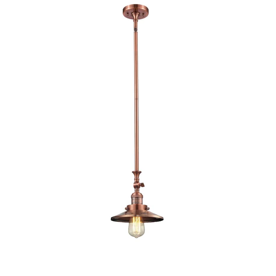 Innovations Lighting Railroad 8" Wide Adjustable Mini Pendant