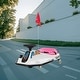 preview thumbnail 1 of 9, Kids 24V Drift Car, Electric Ride-On with Bluetooth Music, 360 Degree Rotation, Safety Seat Belt, Remote Control for Ages 3-8 White+Pink