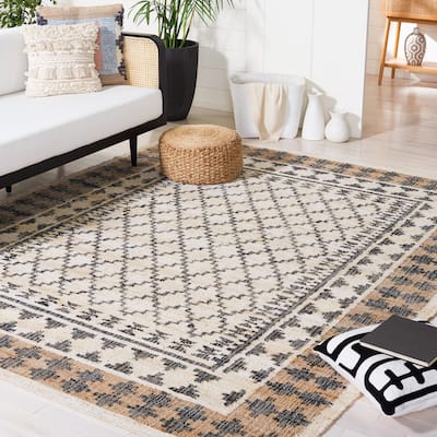 SAFAVIEH Flatweave Kilim Kjerstin Jute Rug