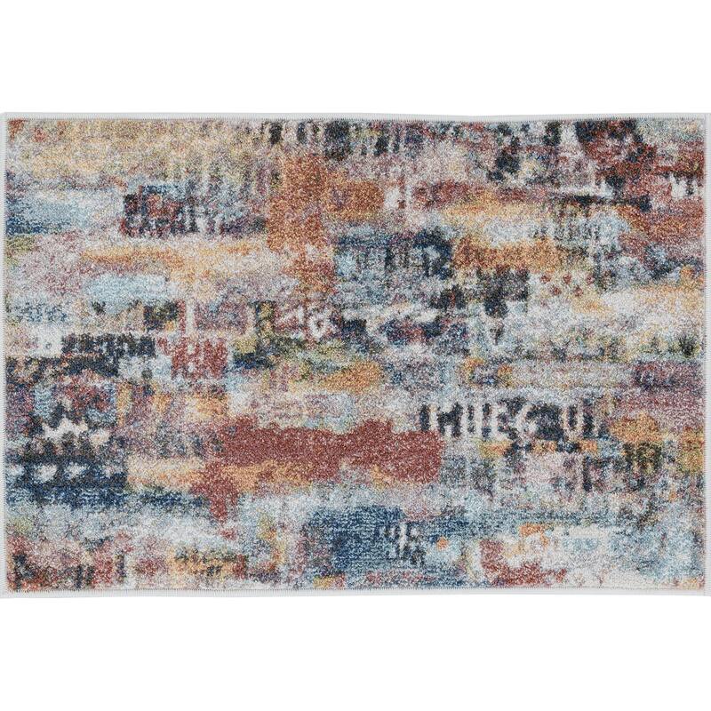 Rayna Bohemian & Eclectic Graphic Print Indoor Area Rug