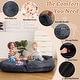 preview thumbnail 3 of 19, Giant Foldable Bean Bag Chair for Adults Kids Large Beanbag Sofa