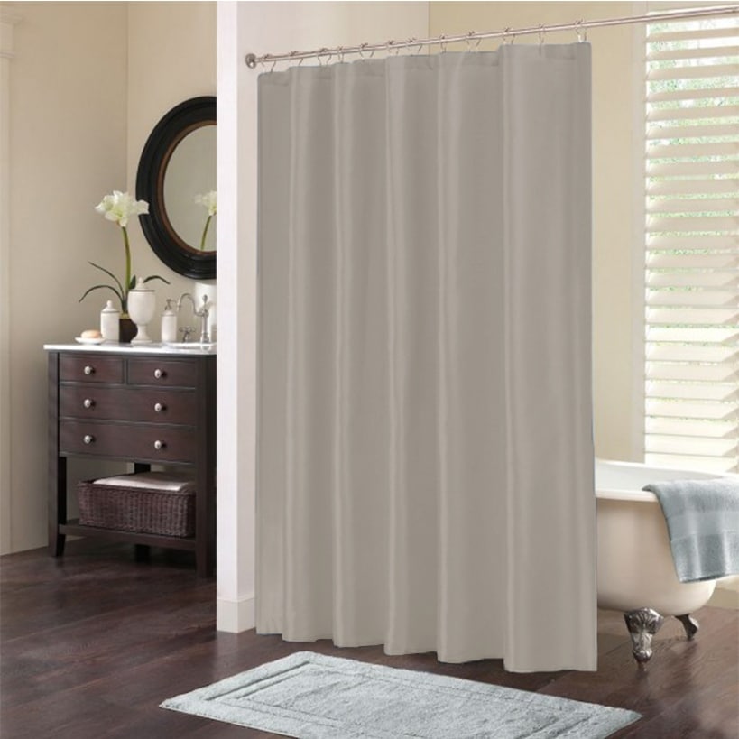 72x72" Shower Curtain Set Vintage Lace Parasols Waterproof Fabric Bathroom Hooks 
