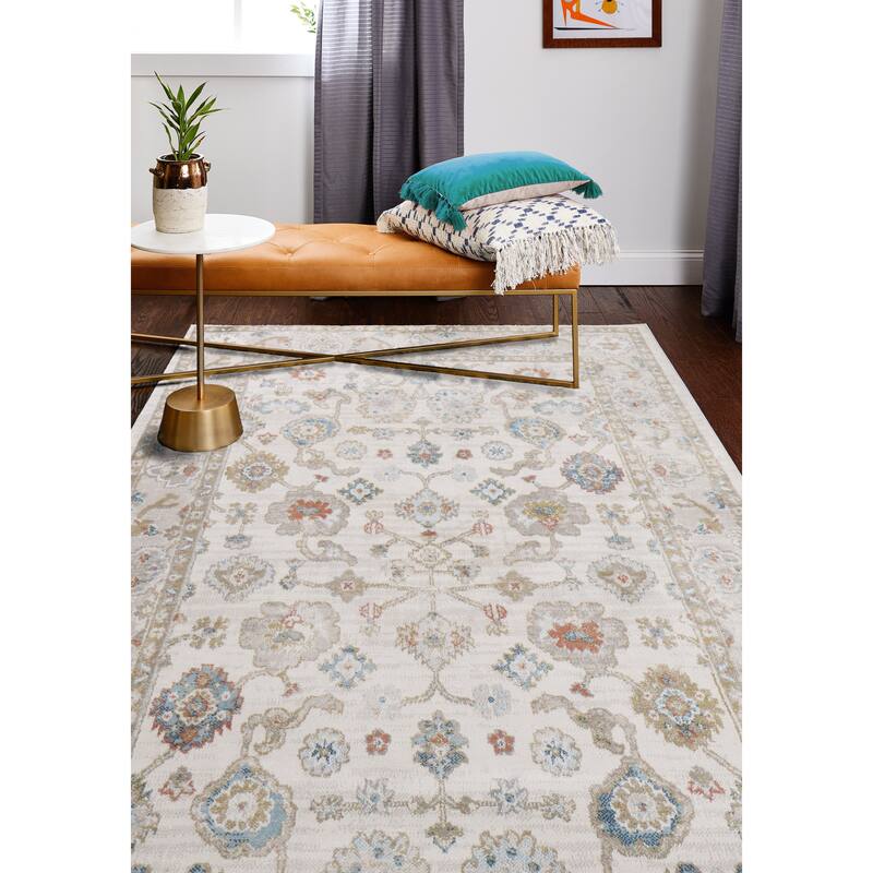 Bashian Baldwiinn Ivory Transitional Area Rug