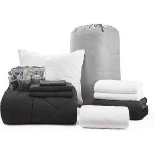 Porch & Den Harglow Black Twin XL College Dorm Bedding Set