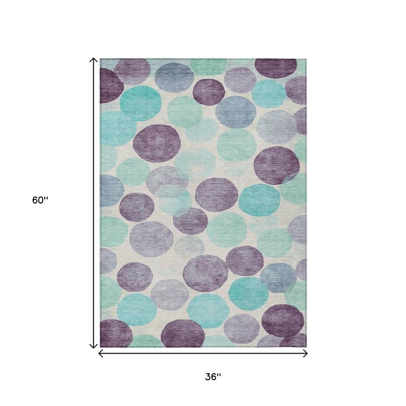 HomeRoots Geometric Transitional Rectangle Outdoor Rug