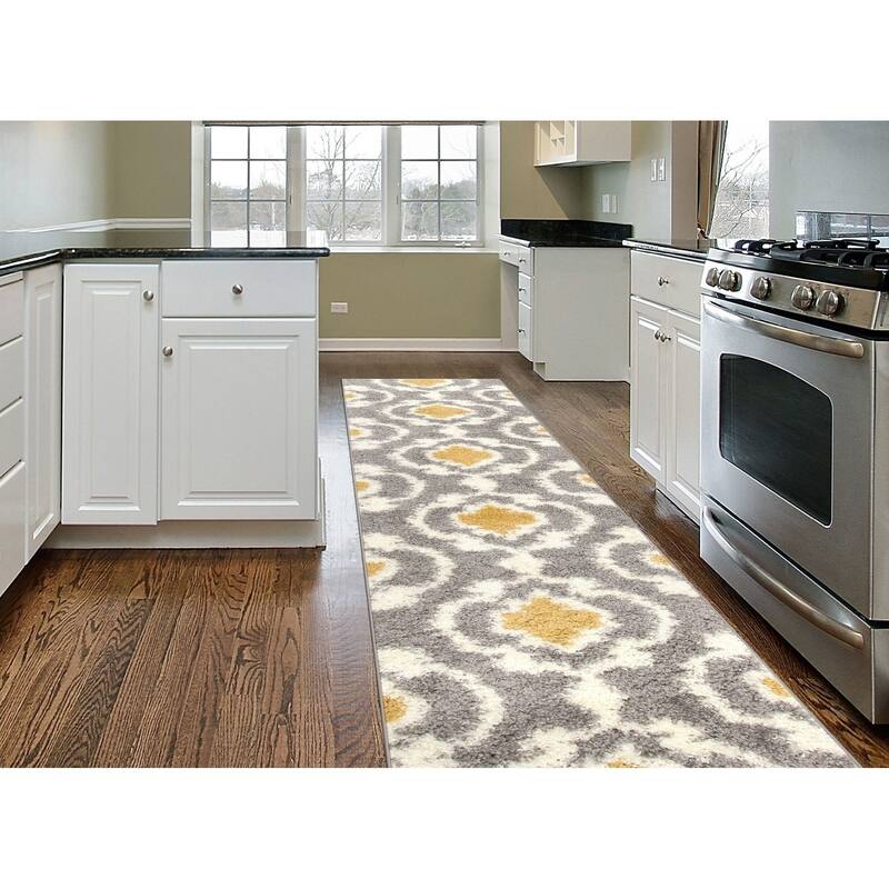 Porch & Den Touro Trellis Shag Area Rug