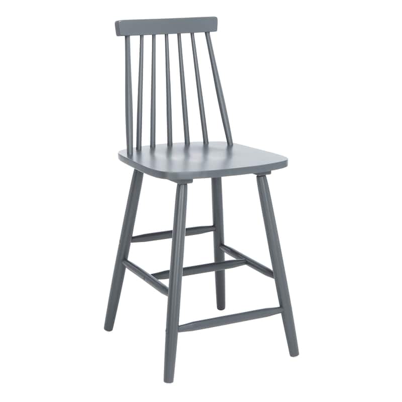 SAFAVIEH Beaufort 24-inch Spindle Farmhouse Counter Stool (Set of 2) - 18"W x 21"D x 39"H