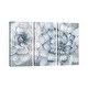 preview thumbnail 2 of 1, iCanvas "Best Friends" by Nan 3-Piece Canvas Wall Art Set