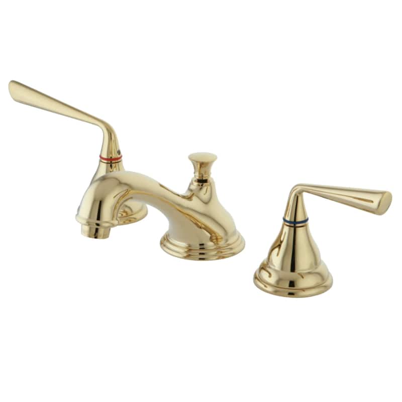 Kingston Brass Silver Sage 1.2 GPM Widespread Bathroom Faucet with