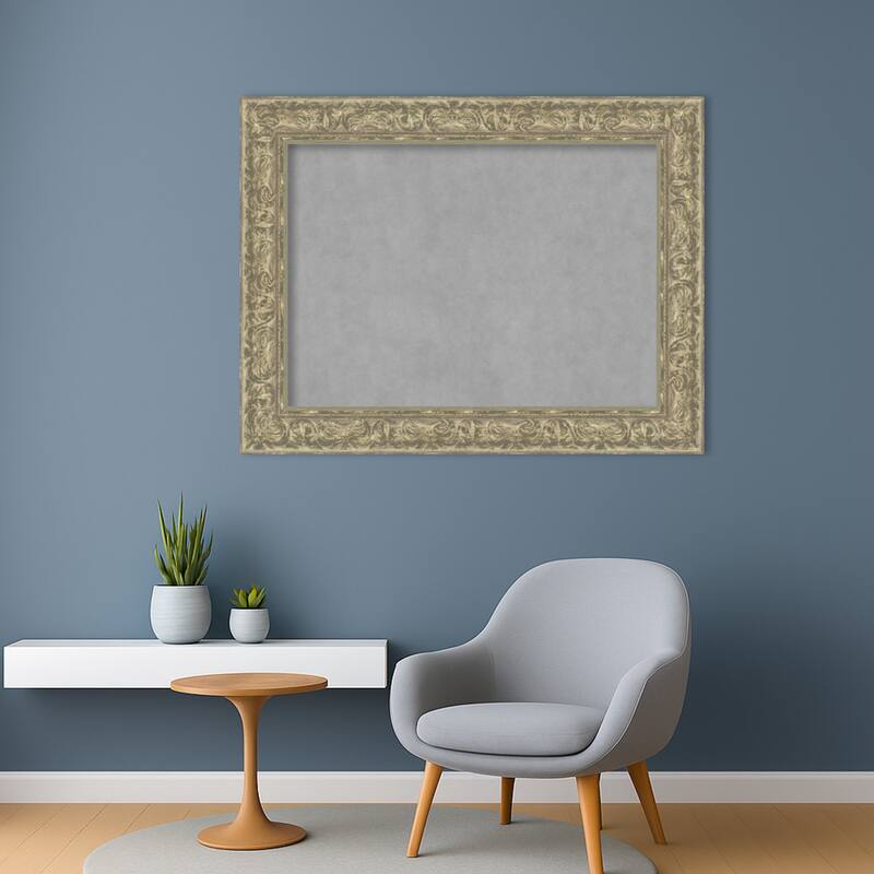 Amanti Art Luxe Antique Silver Framed