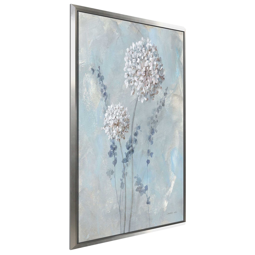 "Airy Blooms I" Print on Floating Canvas