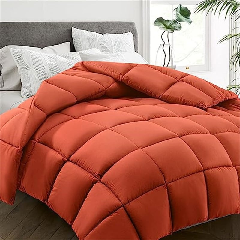 Orange Down Comforters and Duvet Inserts Shop our Best Bedding Deals