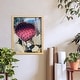 preview thumbnail 116 of 138, Pink Yellow Cactus III -Framed Print w/glass-Cherry Red