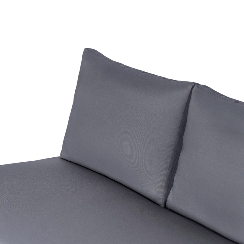 Christopher Knight Home - Sherwood Acacia Outdoor 3 Seat Patio Sofa with Cushions